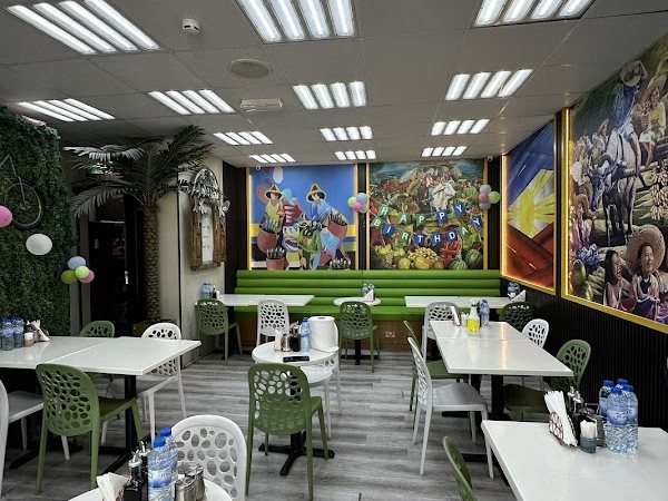 The dining room